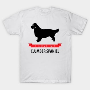 I Love My Clumber Spaniel T-Shirt